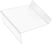 Generic Transparent Phone Holder Cell Phone Stand Brackets for Shelves Tablet Holder Stand Cellphone Stand Cell Phone Holder Shelf Bracket Phone Mount Slant Board for Writing Acrylic
