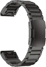 [KAVJU] 22 26mm Titanium Alloy Metal Quick Release Watchband Straps For Garmin Fenix 7 7X 6 6X Pro 5 5X Plus D2 Easyfit Band Bracelet