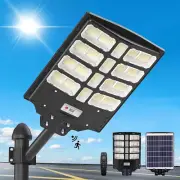 2800W Solar Street Lights Outdoor - Wide Angle Solar Lights Outdoor Waterproof,