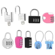 Stainless Steel Padlock Long Harden Shackle Keyed,Combination Padlocks