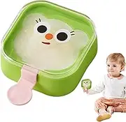 Ice Pop Mold - Ice Cream Maker with Lid | Reusable Easy Release Mould for Household Kitchen Freezer Dessert Snack Making