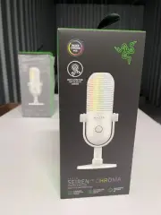 Razer Seiren V3 Chroma RGB USB Microphone - White Edition RZ19-05060200