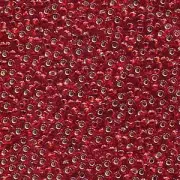 Silver-Lined Dark Ruby Miyuki Seed Beads 11/0 (11-911D-TB)