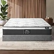 Bedra Bedding King Mattress 30cm Tight Top Extra-Firm Bed Mattress with Pocket Spring and Hypoallergenic Structure and Knitted Fabric