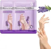 Hand Masks Moisturizing Gloves, Hydrating Hand Mask Moisturizer Gloves Care for Dry Cracked Hands, Smooth Long Lasting Soft Firming Hand Mask Gift Set for Men Women