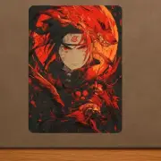 SASUKE UCHIHA HIGH QUALITY STICKER 2.5x3.5 INCH
