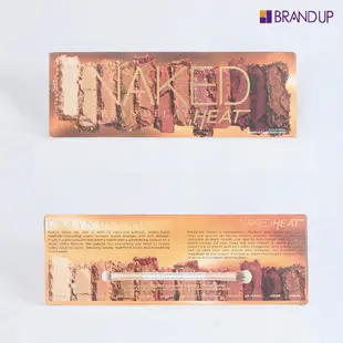 URBAN DECAY 衰敗城市12色眼影盤 #NAKED HEAT 落日色暖色秋冬色棕色大地色布蘭雅