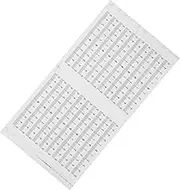 BUGUUYO 20pcs Self Adhesive Measuring Ruler Stickers Engineering Scale Ruler Tape Visibility for Accurate Measurements Easy to Use and Attach to Various Surfaces