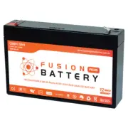 Fusion 6V 7.5AH Sealed Lead-Acid Battery AGM UPS APC Alarm Toy car 7.0ah 20hr