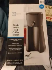 Mainstays Single Serve Coffee Maker, 1 cup Capsule or Ground Coffee