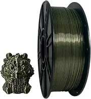 Silk PLA Filament 1.75mm, Shiny PLA Filament, Silk Bronze Filament, Silk PLA Filament for 3D Printers Filament, Silk PLA, 1KG