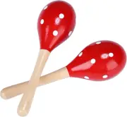 Maracas, Wooden Rumba Shaker Rattle Hand Percussion Musical Instrument for Adult