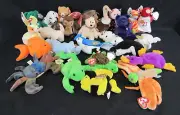 Vintage Assorted TY Beanie Baby Lot (25) Excellent Condition w/Tags FM464