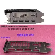 1PC For ASUS TUF-RTX3070TI-8G-GAMING I/O Shield Backplate Stainless Steel New