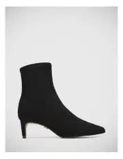 [Wittner] Joan Suede Leather Ankle Boot in Black