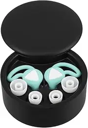 POPETPOP 1 Set Silicone for Swimming Comfortable Reusable Noise Canceling Portable Design for Pool and Shower Use Easy Storage Long Lasting Performance