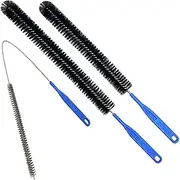 Flexible Cleaning Tool,Bendable Sewer Drain Brush, Long Pipe Cleaner for Home Kitchen Sink, Shower and Tub Hair Clogs