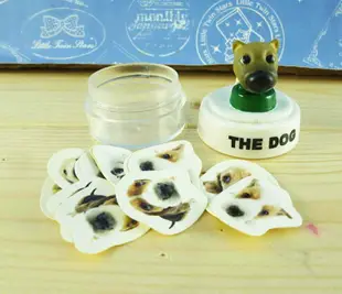 【震撼精品百貨】新大頭狗_The Dog~貼紙附罐-柴犬