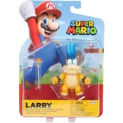 World of Nintendo Wave 41 Super Mario Larry with Magic Wand Articulated 4 Inch Figure