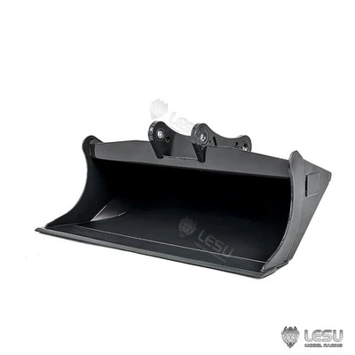1:14 Metal Wide Bucket for LESU AoueET35 B0006 RC Hydraulic Excavator Digger DIY