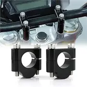 GZKJP Motorcycle Handlebar Riser Fat Mount Clamps 22mm 7/8" for Royal for Enfield Himalayan Scram 411 Interceptor650 Hunter 350
