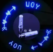 Blue LED Motorcycle Cycling Bike Bicycle Wheel Tire Valve Flash Light Lamp E