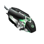 Gaming 7 Buttons Usb Wired Gamer Mouse Professional Optical Mice Adjustable 4000 Dpi Matte Black