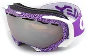 [Oakley] Unisex Adult Splice Rectangular Plutonite Asian Fit Snow Goggles (Purple Haze, Black Iridium)