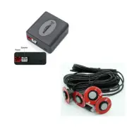 16mm Flat Sensors Car Parking Sensor Reverse Backup Radar Detector Buzzer Alarm