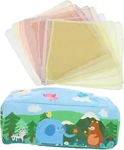 ULDIGI 1Set Tissue Box Sensory for Boy Girl Engaging Finger Exercise Opening for Easy Use for Early Learning and Development Activities