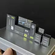 1:64 Diorama Tool Cabinet Model Maintenance Workshop Props Model Scene Display