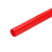 PVC Rigid Round Pipe 16mm ID 20mm OD 500mm Red High Impact