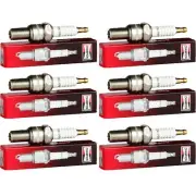 6 Pcs Spark Plugs Champion Industrial Set for 1932 WILLYS MODEL 90 SILVER STREAK