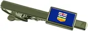[Select Gifts] Alberta Flag Tie Clip Bar 55mm Pouch