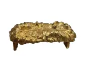 WATERFORD GOLD MILLENIUM NATIVITY MANGER 2.75 IN X 1.5 IN