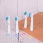 4pcs Electric Toothbrush Heads Replacement for Oral B SB-17A Soft Brush B^dm