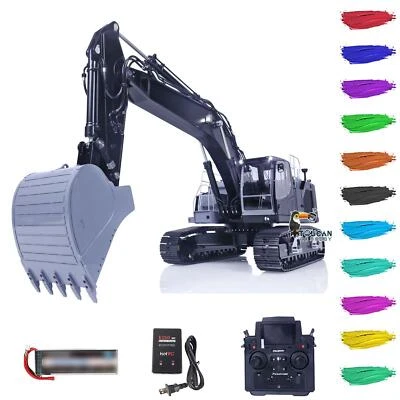 1/14 Metal LESU LR945 RC Hydraulic Excavator PL18EV Lite RTR Engineering Vehicle