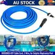 60FT 99958903-DIY Cable 2-Wire for Dolphin Maytronics Pool Cleaner S200 Active20