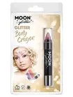Smiffys Moon Glitter Holographic Body Crayons, Pink