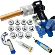 For HVAC Hydraulic SWAGING Tool Kit for Copper Tubing Expanding Copper