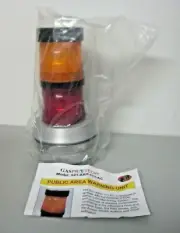 Warning Strobe Beacon Double Light Red & Amber S21-ARH-11-AC Gas Protect