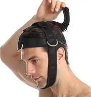 Neck Harness Workout - Neck Training Head Harness with Adjustable Strap for Neck Exercise - Adjustable Neck Training Strap, Advanced Adjustable Head and Chin Strap, Weight Lifting Chin