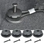 4pcs Trunk Hook Cargo Net Mount Set Plastics Storage Organizer Car Accessories (for: Peugeot)