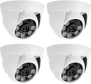 Tihebeyan 720p 1mp Dome Camera with 6 LED IR Lights, OSD Menu for Video Configuration, Within Supervision (#1)