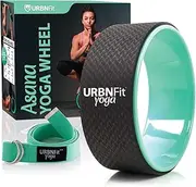 URBNFit Yoga Wheel Combo Kit - 12 Roller for Dharma Yoga Wheel Pose - Stretching & Flexibility