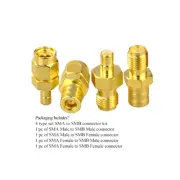 SMA to SMB Adapter DAB SMB Adapter Car Aerial Antenna Adapter KIT 4PCS