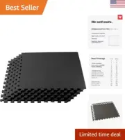 1/2 Inch Thickness Multipurpose EVA Foam Floor Tiles, Interlocking Floor Mat ...