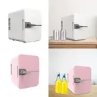 6L Mini Fridge 30W Beverage Refrigerator for Office Truck