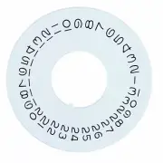 Date Disc For Rolex 1565 Movement Fits President Day-Date N/Q White