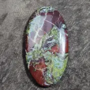 Dragon blood jasper gemstone oval shape stone top quality cabohcon